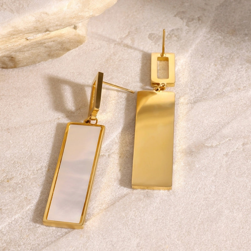boucle d'oreille zag pendante