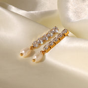 boucle d'oreille longue pendante