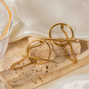 boucle d oreille pendante or