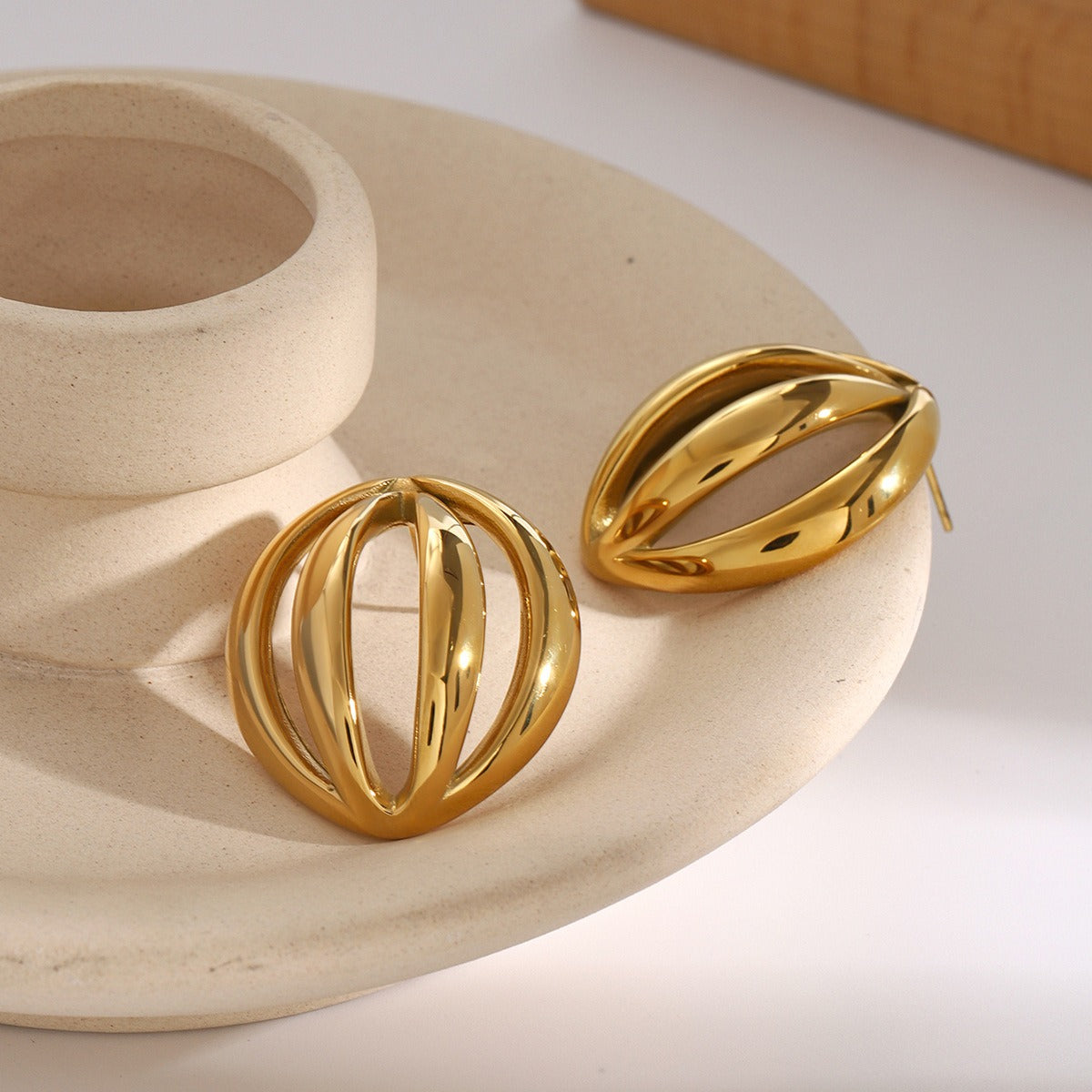 Boucles d'oreilles simples