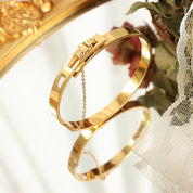 Bracelet jonc avec fermoir