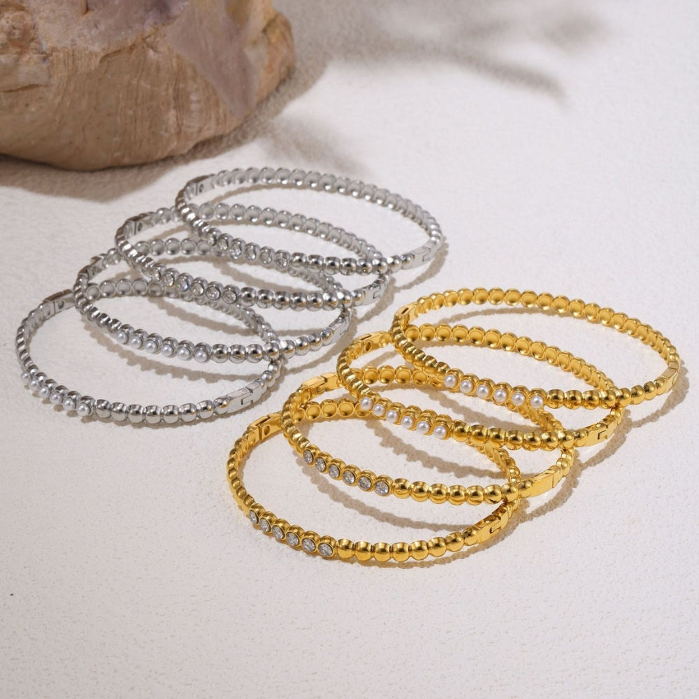 Bracelet jonc boule