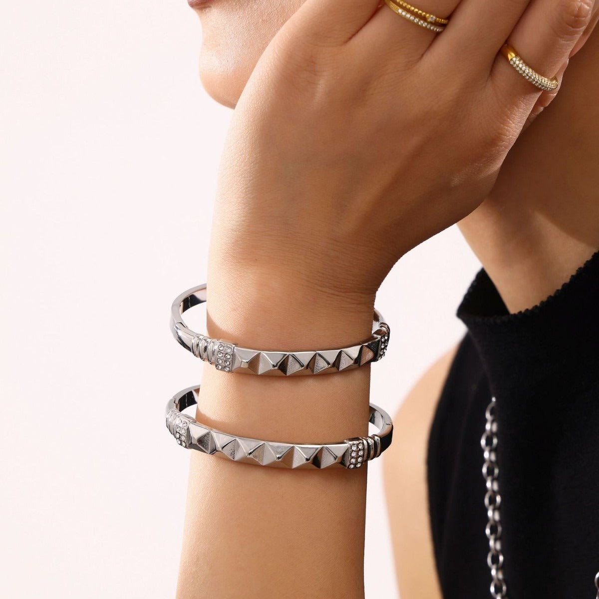 bracelet jade jonc