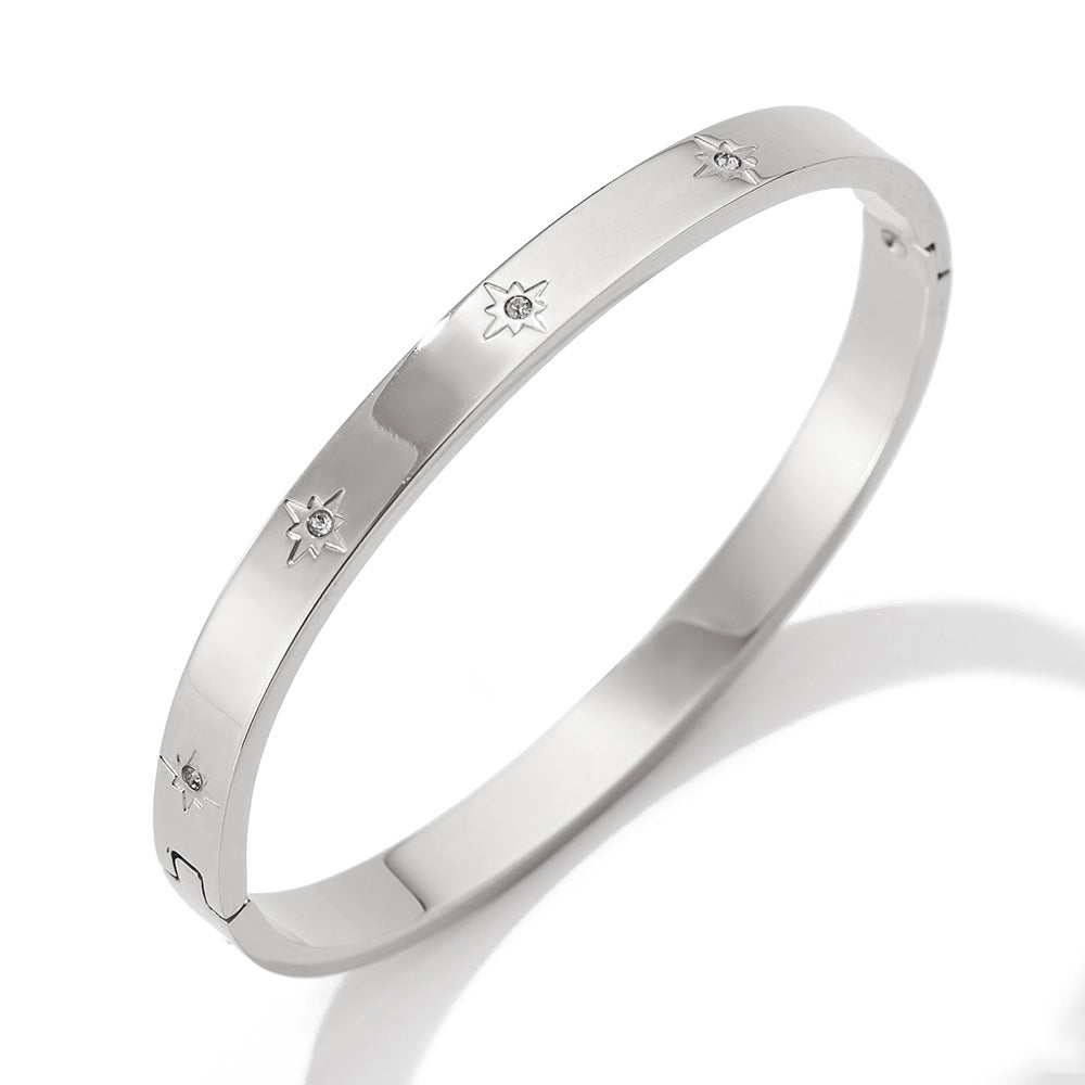bracelet jonc diamant