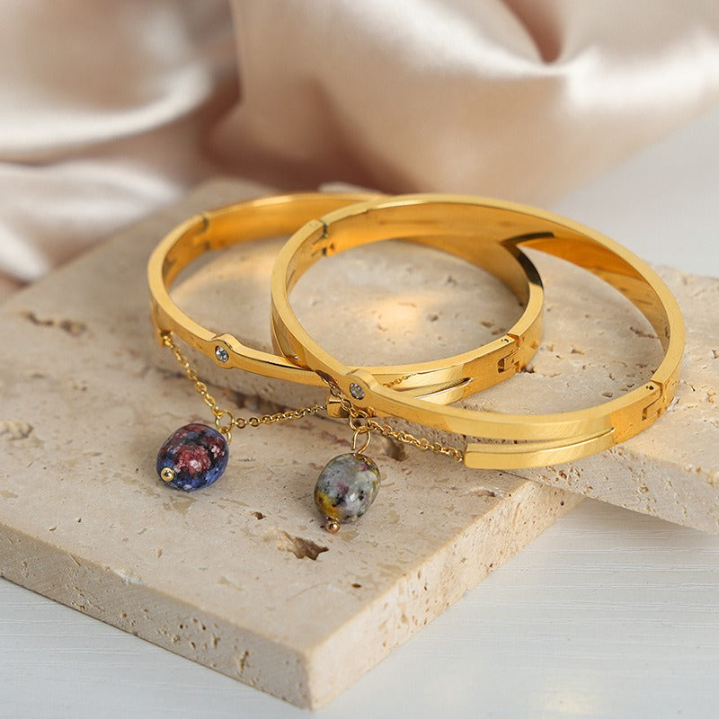 Bracelet jonc fantaisie