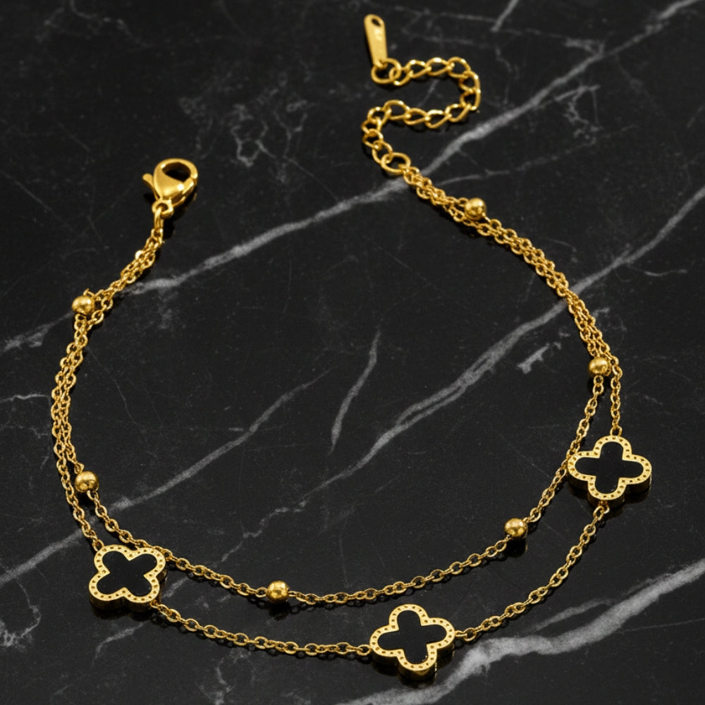 Bracelet Liora en Acier inoxydable et plaqué or 18 Carats