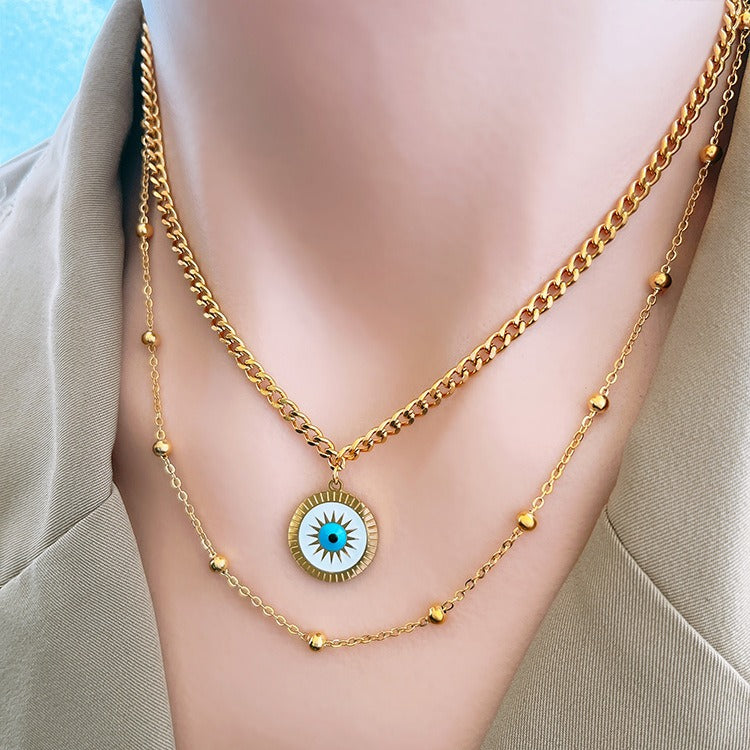 Collier boule fantaisie