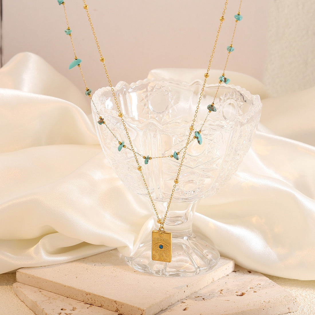 Collier fantaisie boheme