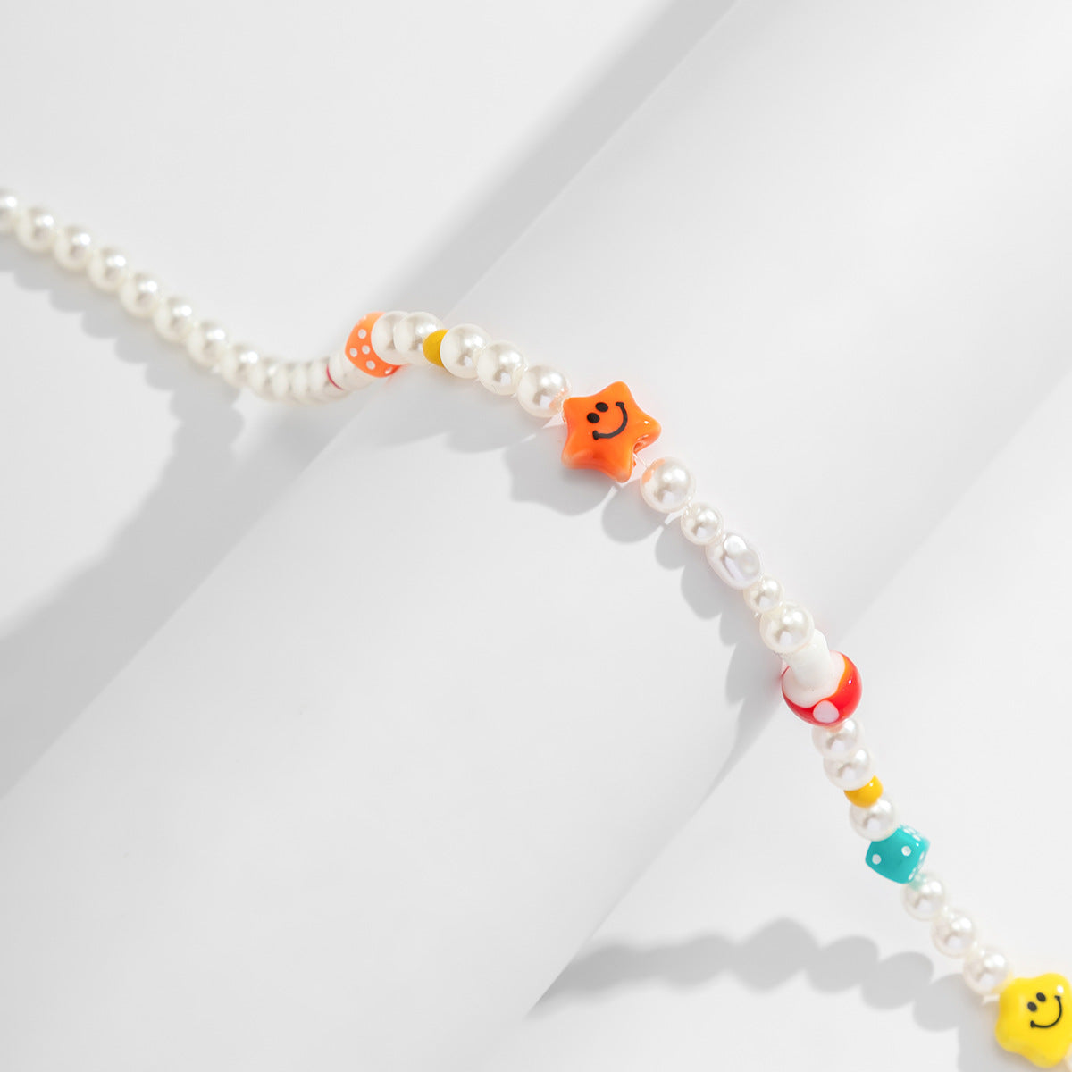Collier fantaisie perle