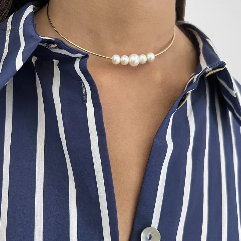 collier boheme coquillage