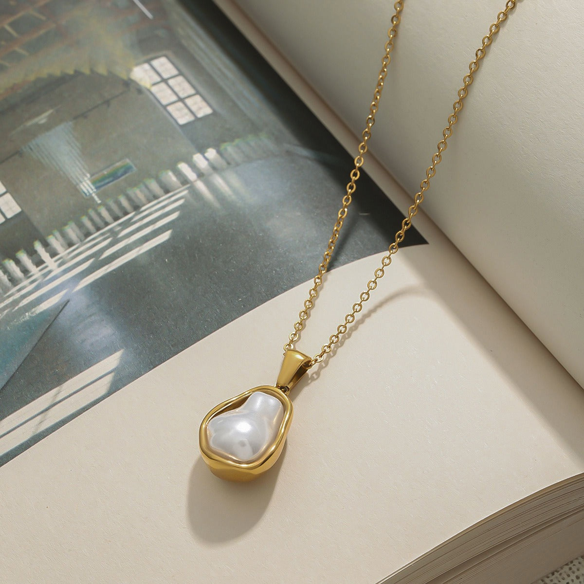 Collier mariage perle