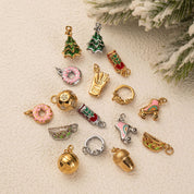 Collier personnalisé charms de Noël