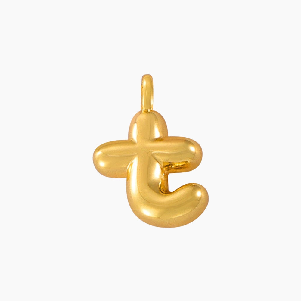 collier lettre t