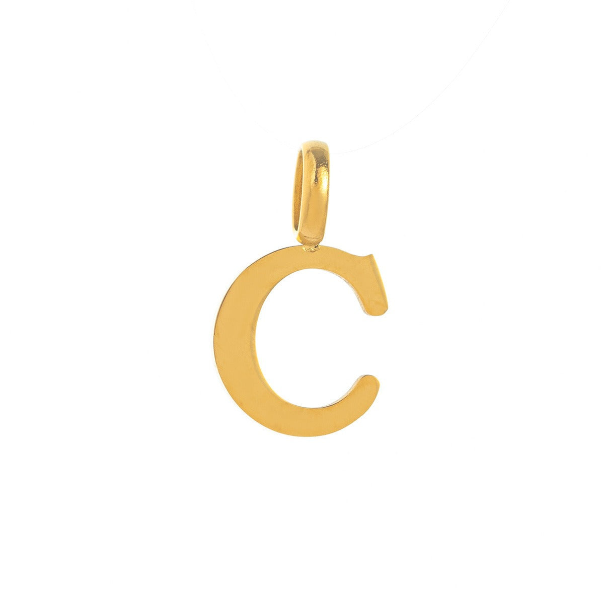 collier or blanc personnalisable