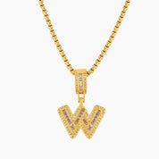 collier 2 lettres