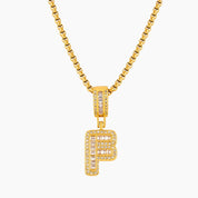 collier double lettre