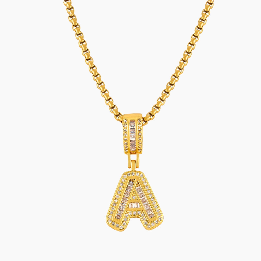 collier lettre alphabet​
