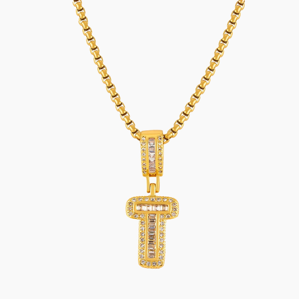 collier lettre enfant​