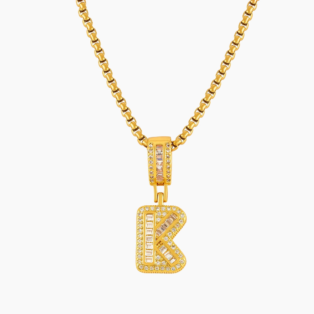 collier lettre initiale histoire d'or