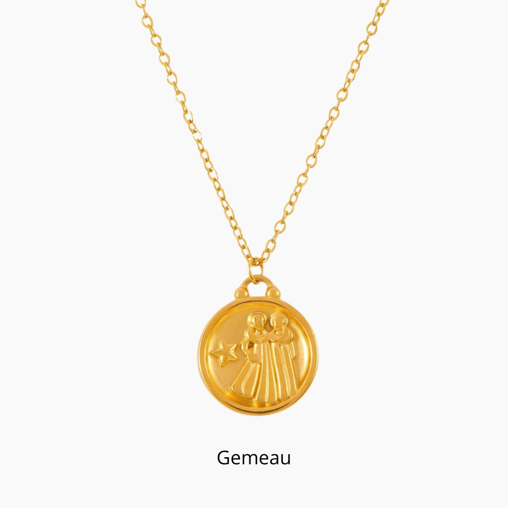 collier astro gémeaux