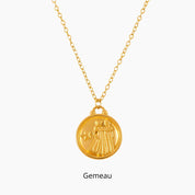 collier astro gémeaux