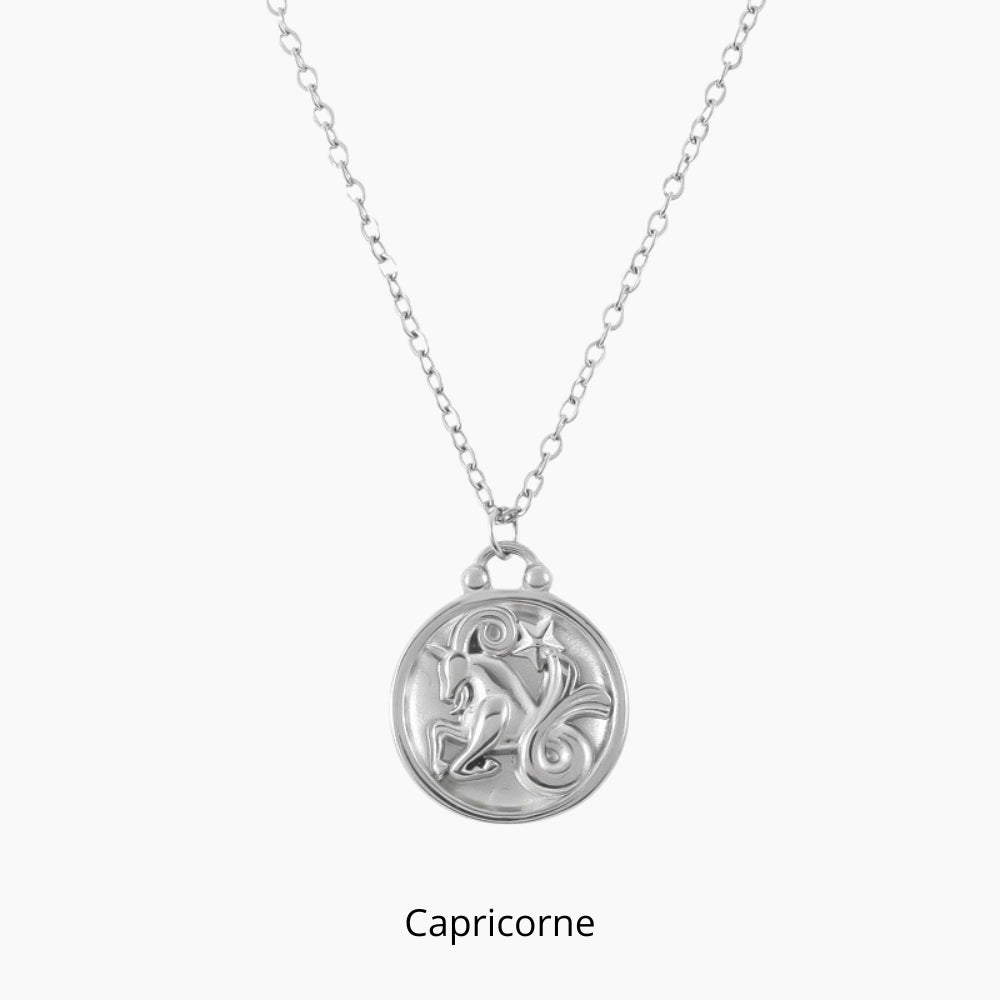 collier zodiaque capricorne