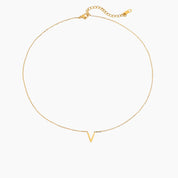 collier médaille initiale