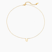 collier couple initiale