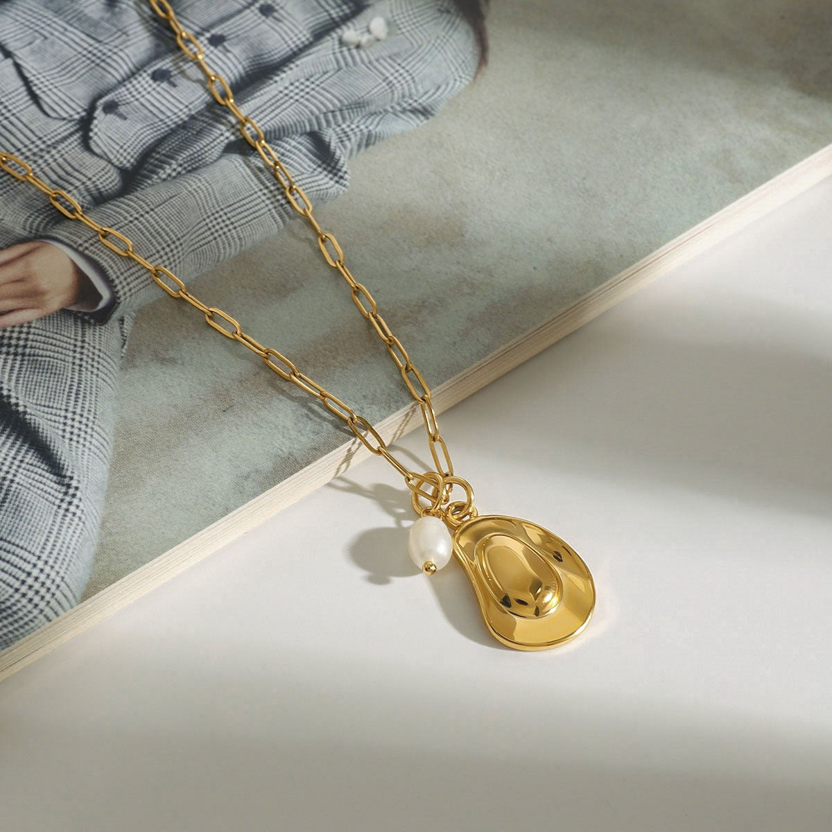 collier mariage perle
