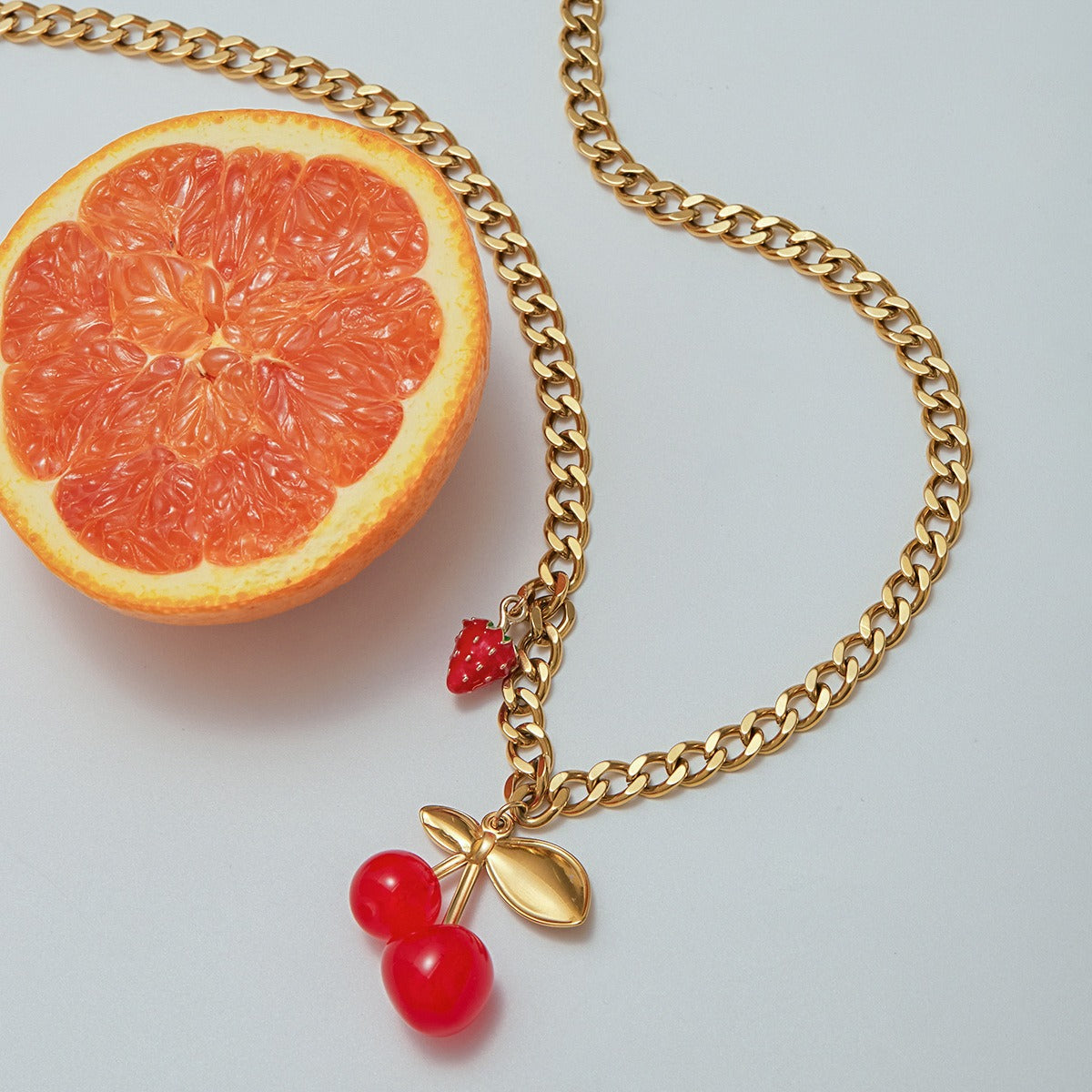 Collier ras de cou fantaisie