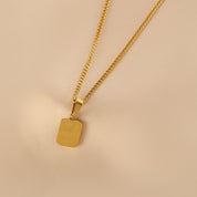 Collier ras de cou mariée – Acier inoxydable et plaqué or 18K