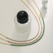 Collier ras de cou strass