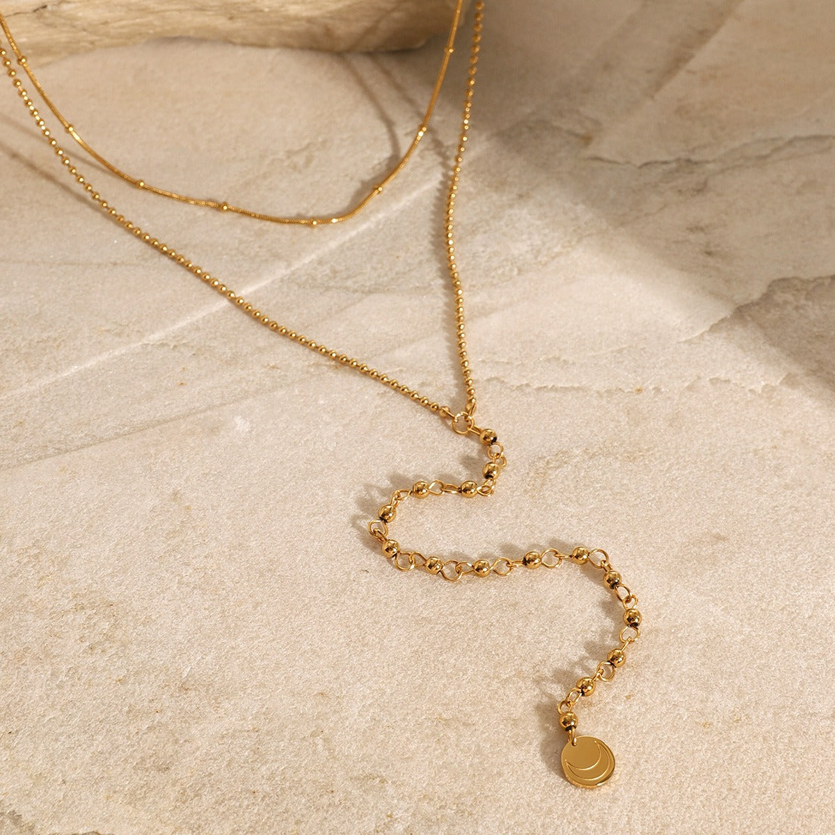 Collier sautoir fantaisie