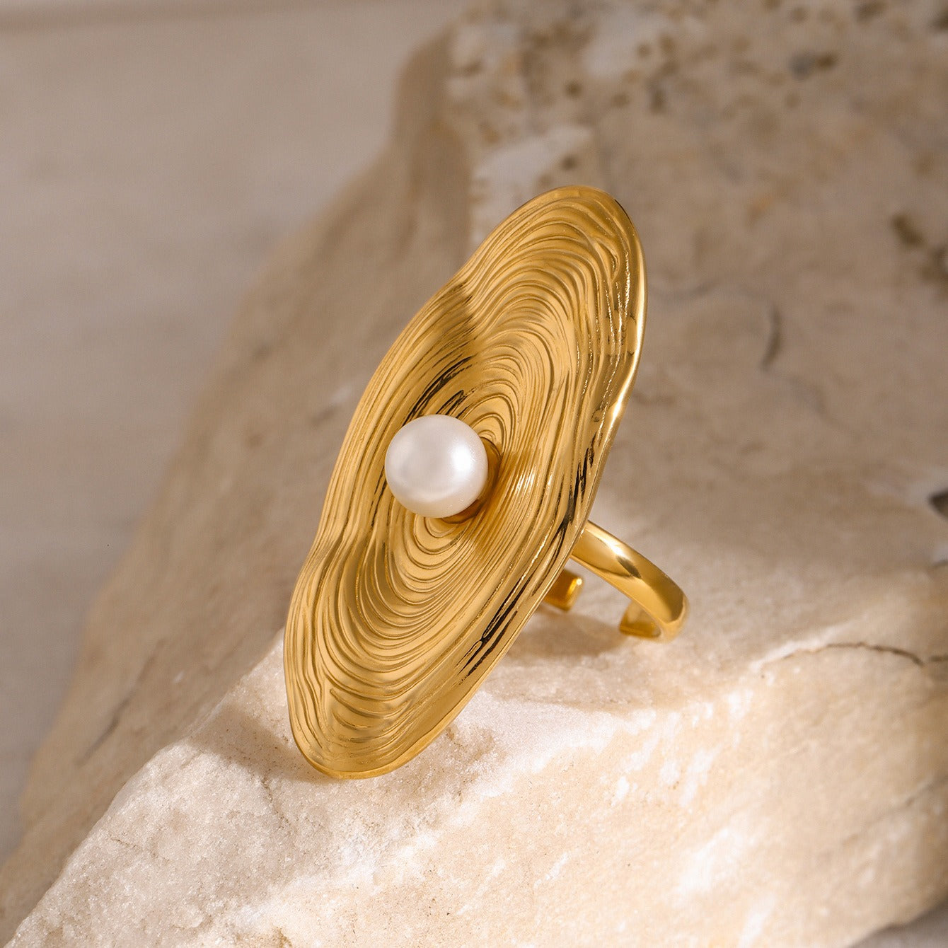 Grosse bague tendance