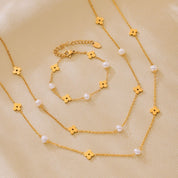 parure en or pour femme