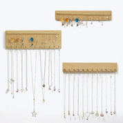 porte bijoux bois, Porte bijoux mural en bois disponible en plusieurs tailles pratiques