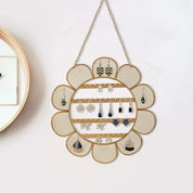 Porte bijoux mural fleur