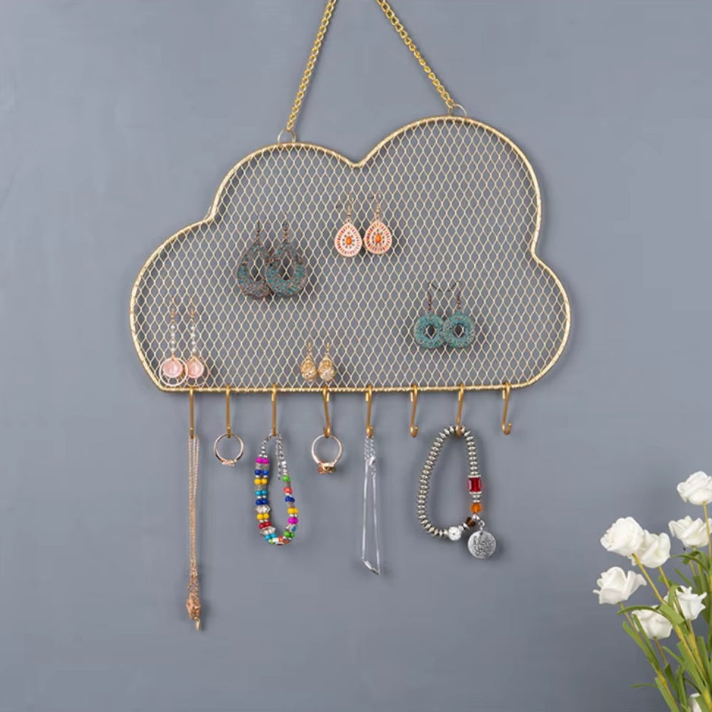 Porte bijoux mural nuage