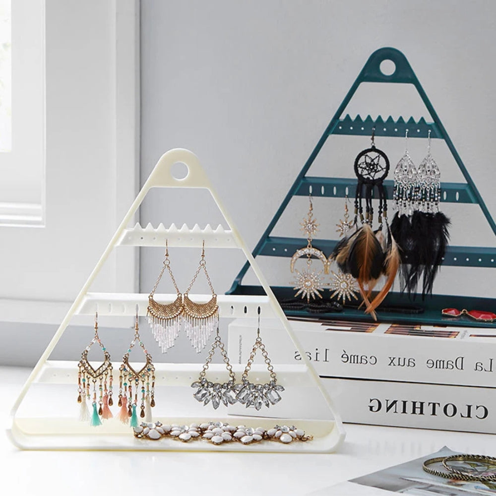 Porte bijoux mural triangulaire