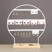 Porte boucles d'oreilles circulaire