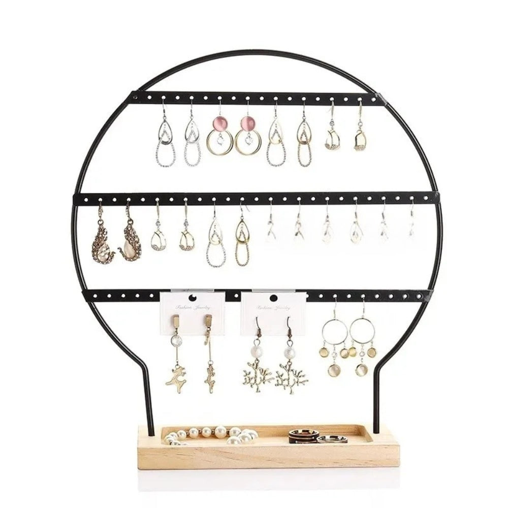 Porte boucles d'oreilles circulaire
