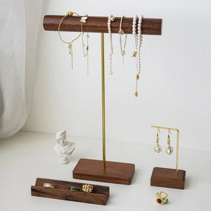 Porte colliers en bois