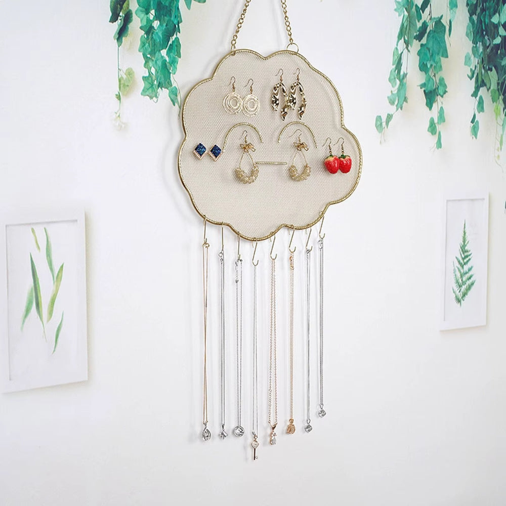 Présentoir bijoux mural nuage