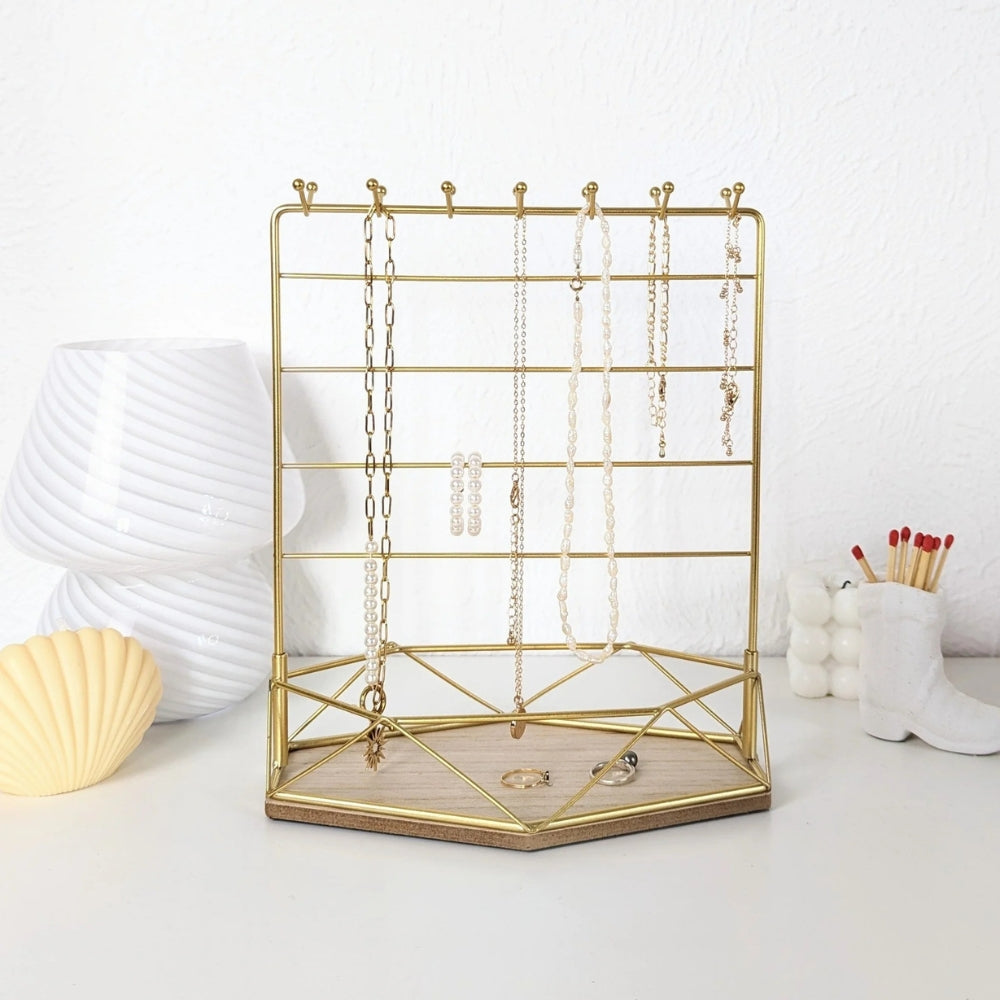 Présentoir boucles d’oreilles en métal pratique pour un rangement organisé, présentoir boucles d'oreilles